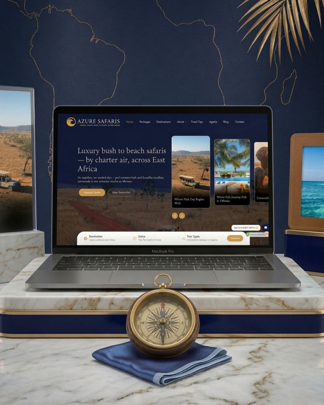 Azure Safaris Website